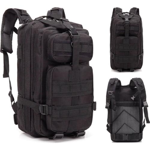 New 3P Outdoor Tactical Backpack 30L Molle Bag Army Military Sport Travelling Rucksack Camping Hiking Trekking Camouflage Bag