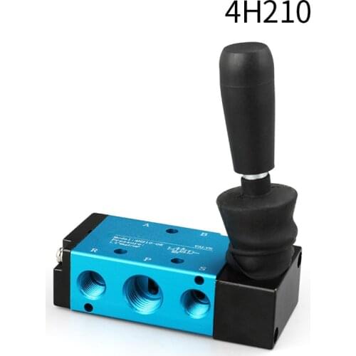 Pneumatic switch manual valve 4H210-08 hand plate reversing mechanical valve cylinder valve switch valve pneumatic control