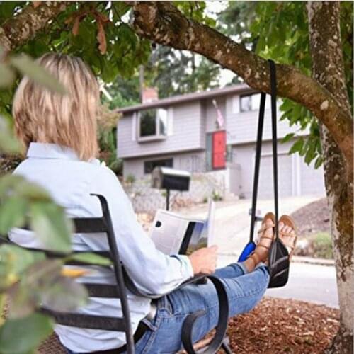 Memory Foam Airplane Footrest Travel Relaxation Carry-On Foot Rest Hammock FBE3