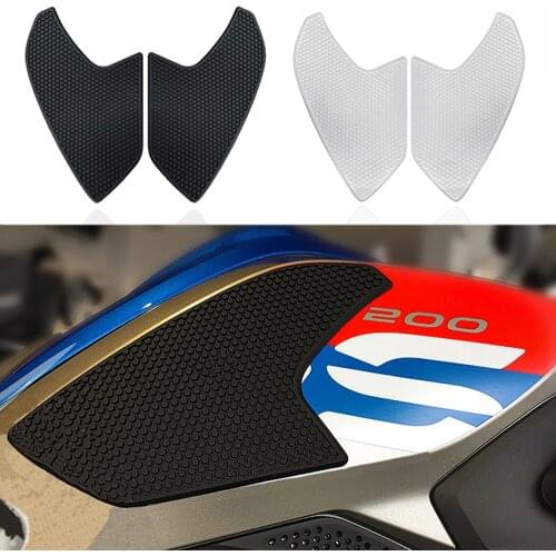R 1200 1250 GS LC Motorcycle Non-slip Side Fuel Tank Stickers For BMW R1200GS LC 13-20 R1250GS LC 18-20 Waterproof Pad Rubber