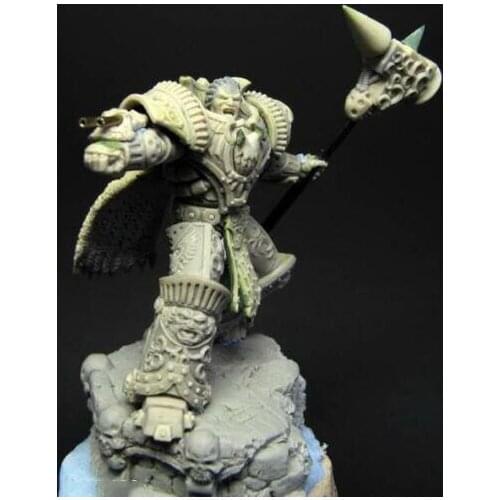 Unassambled 1/32 54mm ancient warrior include 1 figure with base Resin figure miniature model kits Unpainted