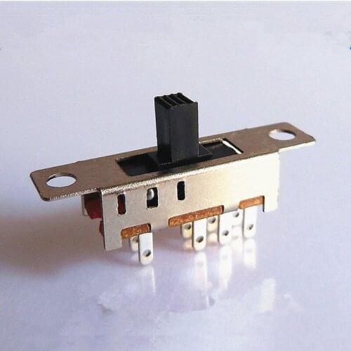 5pcs 3-speed toggle switch No fixed feet Eight-legged vertical