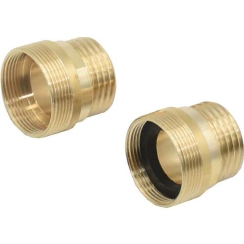 1/2 to M22 M24 Threaded Connector Brass Water tap Conversion connector for Faucet Adaptor Fitting 1pcs
