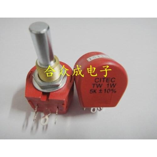 TE Connectivity CITEC TW 1W 5K & 10% potentiometer imported switch