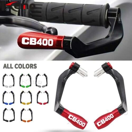 For HONDA CB400 CB 400 Motorcycle Universal 7/8" 22mm Handlebar Grips Brake Clutch Levers Handle Bar Guard Protector