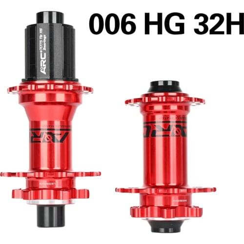 ARC 28/32/36 Holes Bicycle Hub MTB Hubs 4 Sealed Bearings Quick Release Mountain Bike Disc Brake Hub QR For Shimano 8-11 Speed