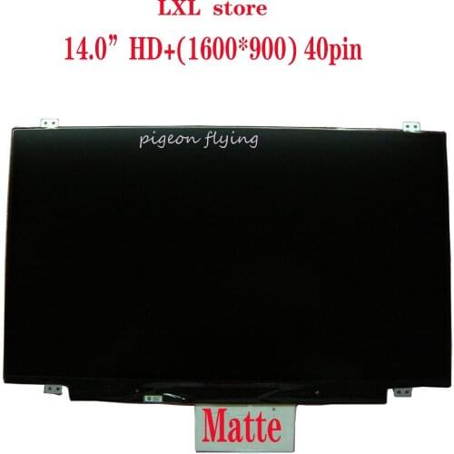 LP140WD2 B140RW02 for Thinkpad T430 T430I laptop LCD screen 14.0" HD+ 1600*900 40pin Matte FRU 93P5693 04X4044 04W3921 04W3331 A