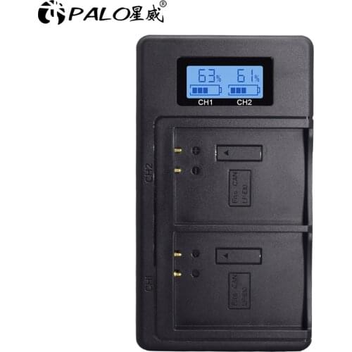 100%Original WEIHE LP-E10 LP E10 LPE10 LCD Battery Charger For Canon EOS Rebel T3 T5 T6 1100D 1200D 1300D Kiss X50 X70 LP-E10 Ba