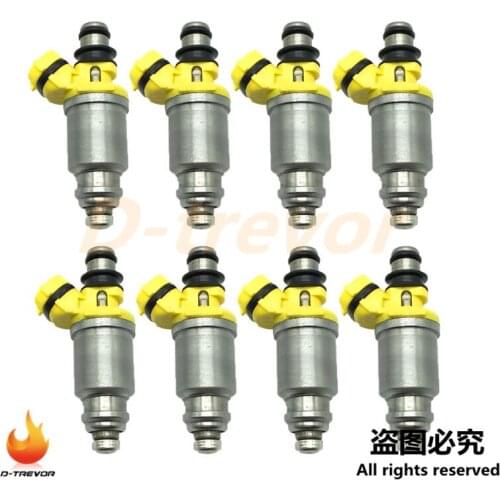 8pcs OEM 23250-74040 Fuel Injector Nozzle For 1990-1992 Toyota Celica MR2 RAV4 2.2L 23209-74040