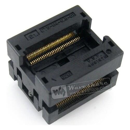 OTS-64-0.5-01 Enplas IC Test Socket Programming Adapter 0.5mm Pitch SSOP64 TSSOP64 Package Socket Adapter