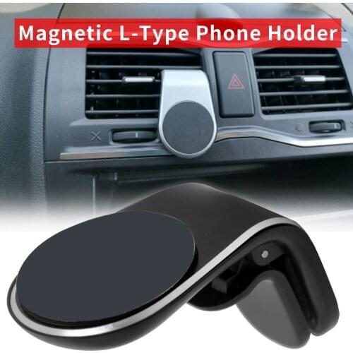 Car Phone Holder Smart Mobile Charger Holder Sucker Stand Magnetic Magnet GPS Mount Support For iPhone 11 Pro For Xiaomi