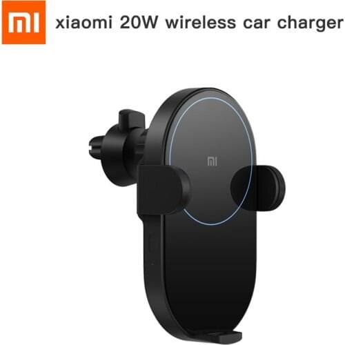 Xiaomi Mi 20w Max Qi Wireless Car Charger Auto Pinch With Intelligent Infrared Sensor Fast Charging Car Phone Holder