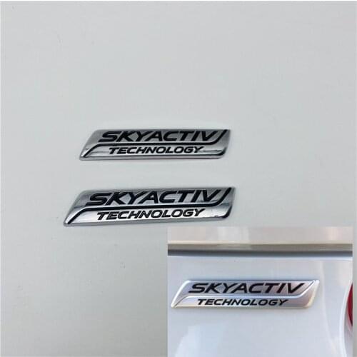For Mazda 2 3 5 6 CX-3 CX3 CX-5 CX5 CX-7 CX7 MX-5 Skyactiv Technology Trunk Lift Gate Emblem Badge Symbol Sign