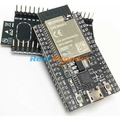 ESP32-DevKitC-VE replace ESP32-DevKitC-VB developmentboard with ESP32-WROVER-E module