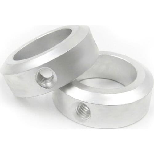 Fixed Ring SCCAW Set Type Shaft Locator Stop Collar SOH SCSBN Aluminum Alloy Surface Anodized Optical Fixed Clamp with Screws