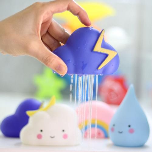 Bathroom Water Toys Spraying Tool Cute Baby Bath Toys Bathroom Play Water Clouds Shower Floating Toys Kids Early Educational