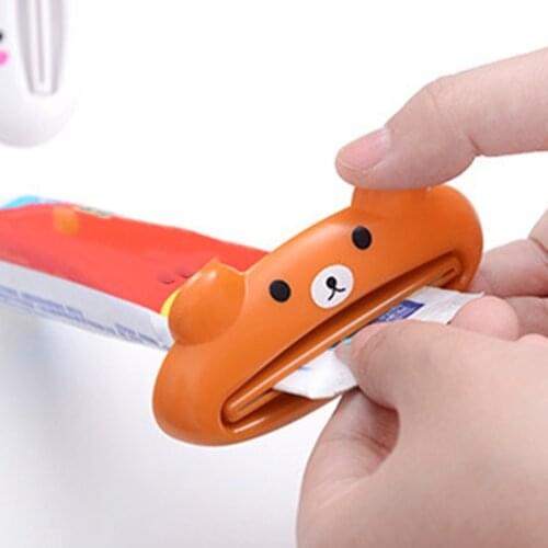 Cartoon Animal Toothpaste Squeezer Multi-purpose Extruder Creative Toothpaste Squeezer Bathroom Accessories