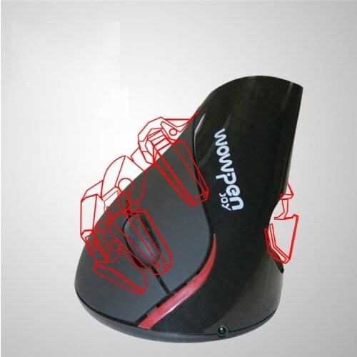 Creative ergonomic vertical mouse 2.4g office wireless mouse wowpen vertical mouse wireless computer mouse