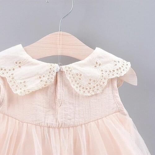 Newborn Baby Dress 1 Year Flower Girl Dresses for Wedding White Vintage Flower Girl Dresses for Weddings White Dress Sleeveless