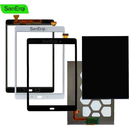 SanErqi For Samsung Galaxy Tab A 9.7 SM-T550 T550 T551 T555 Touch Screen Sensor Digitizer Sensor + LCD Display Screen