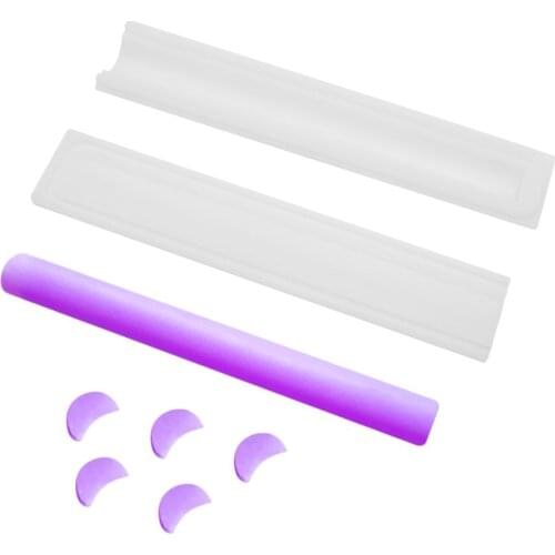 Silicone Mousse Cake Molds 3D Bakeware DIY Mould, Moon Shape Tube Mold