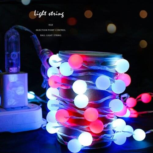 5m/10m/20m LED String Lights with USB Plug In Design Christmas Bulb Fairy Garlands Christmas Wedding Home New Years Decor Lamp
