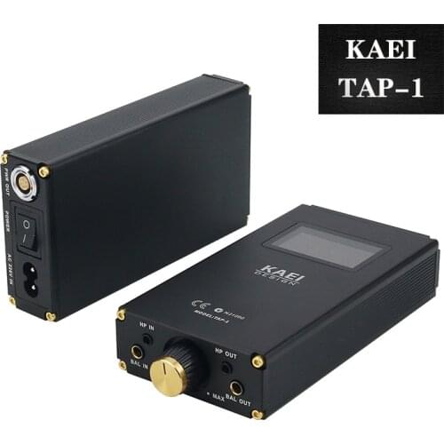 Wishcolor KAEI TAP-1 Portable Desktop Full Balanced Headphone Tube Amp 4900MW + PSU-1 Hifi Linear Power Supply