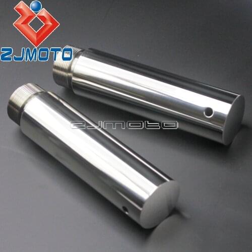 39mm Front Fork Tube 5'' Extension For Harley Dyna Glide Sportster FXD XL 1200 XL 883 5'' Fork Tube Extension Accessories