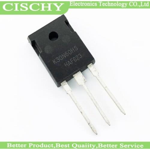 5pcs/lot K30N60HS K30N60 SKW30N60 SKW30N60HS IKW30N60HS 30N60 TO-247 In Stock