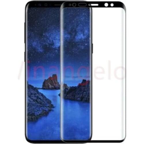 500pcs S9 Note8 Note 8 S8 3D Curved Full Cover Tempered Glass phone Screen Protector film For samsung galaxy s9 plus S9