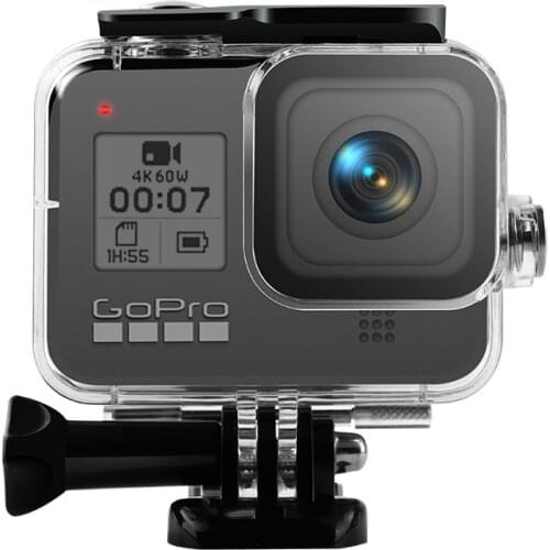 Action Camera Accessories Waterproof Case/BOX Waterproof Shell Protection Housing for Gopro 8 Hero 8 Black Sports Camera Black