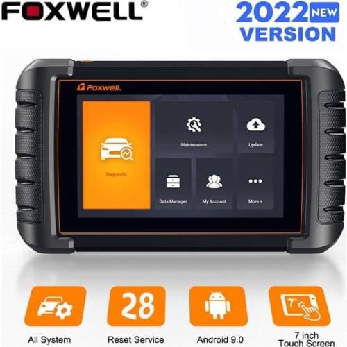Foxwell NT809 OBD2 Automotive Scanner All System ABS Engine SRS DPF CVT Oil Reset EPB TPMS OBD Auto Diagnostic Scanner Tool