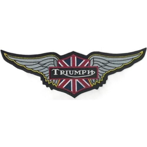 Free shipping embroidery patch 10pcs/lot motor rider small patch iron on jacket back dress decration welcome customized patch