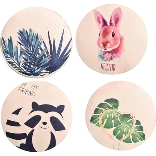 Nordic style Fashionable Waterproof Anti-slip Bar Stool Cover Round Lift Chair Seat Sleeve for Salon Home Office Party Bar Use