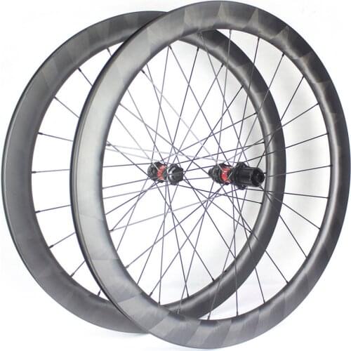 EXPLORER Carbon-Wheelset X weave 50mm Depth Road Bike 700C Disc Brake Racing Bike Wheel DT240/DT350 Carbon Road Racing Wheelset