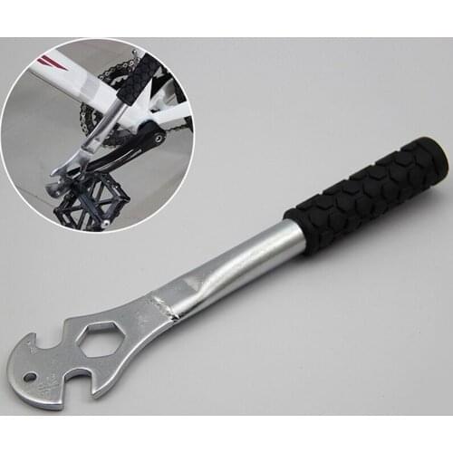 Repair Spanner BIKEHAND MTB Road Bike Bicycle Cycling Professional Foot pedals Wrench Repair Tools Alloy Steel Long Handle350mm