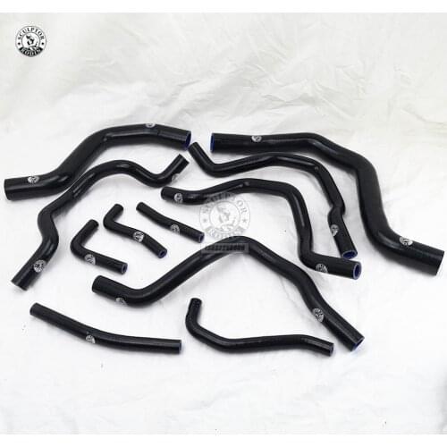 Silicone Radiator Hose Kit For MITSUBISHI LANCER Evolution EVO 7-9 CT9A 4G63 (11PCS) red/blue/black