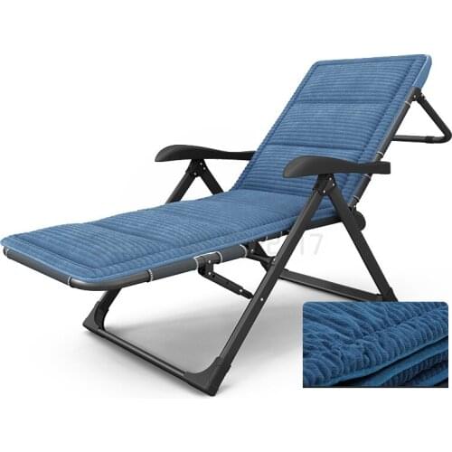 Lounge chair leisure sun beach chair Folding nap bed lazy sofa armchair