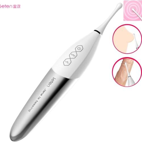 Leten USB Clitoris Stimulator Massager High Frequency Vibrators Fast Scream Orgasm Female Masturbator Clit Vibrating for Women