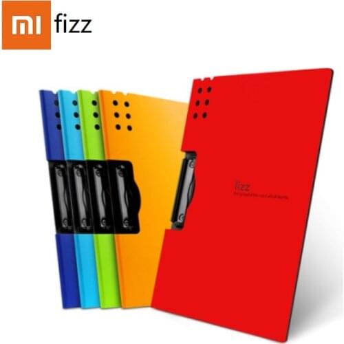 New Xiaomi Fizz Horizontal A4 Folder Matte Texture Portable Pad Portable Pen Tray Thicken Briefcase School Office Folder