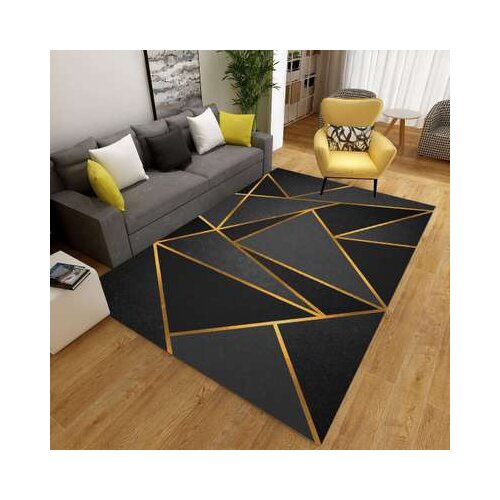 Autumn And Winter Washable Carpet Rug For Living Room Washable Modern Printing Geometric Floor Rug Carpet For Parlor Mat Bedroom