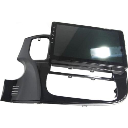 Only frame for Navigation GPS For Mitsubishi Outlander 3 GF0W GG0W 2013-2020 Car Radio support plastic cover