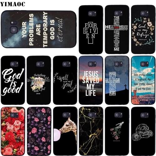 YIMAOC Hope with God Case for Samsung Galaxy A7 A8 A9 A10 A20 A30 A40 A50 A70 M10 M20 M30 S10e J6 Plus