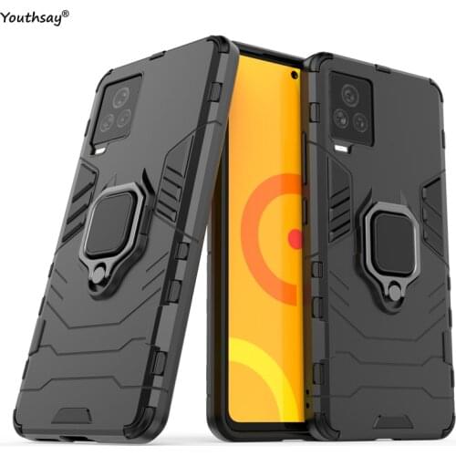For Vivo iQOO 7 Case Protective Case For Vivo iQOO 7 Cover Armor Finger Ring Cover For Vivo iQOO 7 Case