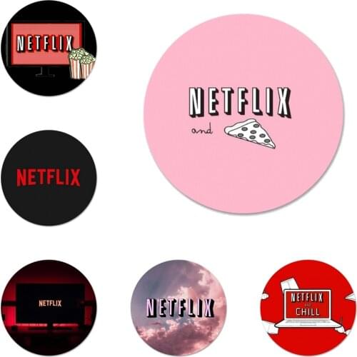TV Netflix Badge Brooch Pin Accessories For Clothes Backpack Decoration gift