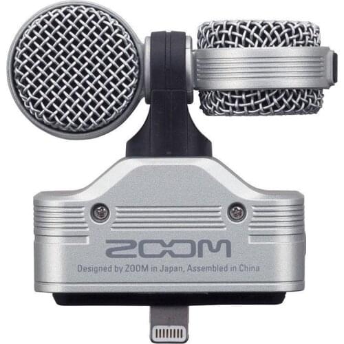 ZOOM iQ7 mid-side stereo condenser recording microphone for the iPhone, iPad, and iPod Touch, no need to drive