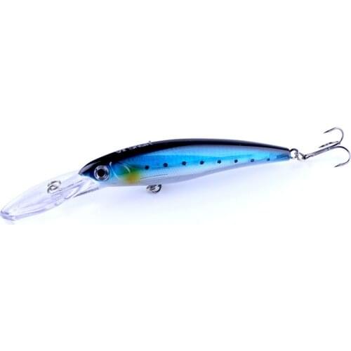 1pcs Big Minnow Lure Deep Swim Fishing Hard Bait 17cm 30g Isca Artificial Fishing Tackle Crankbait Pesca Fishing Wobblers