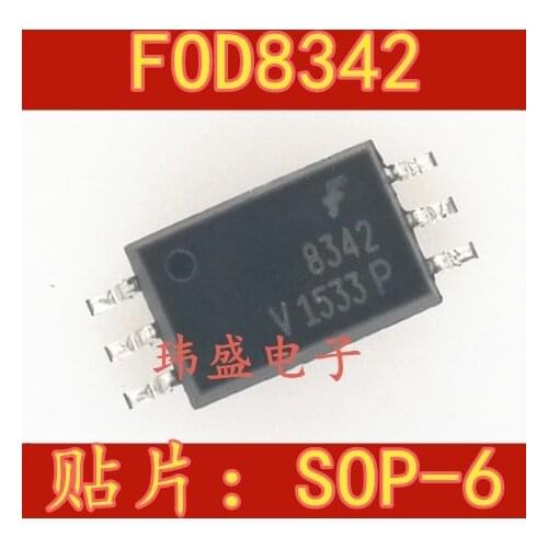 10pcs FOD8342 8342 SOP-6