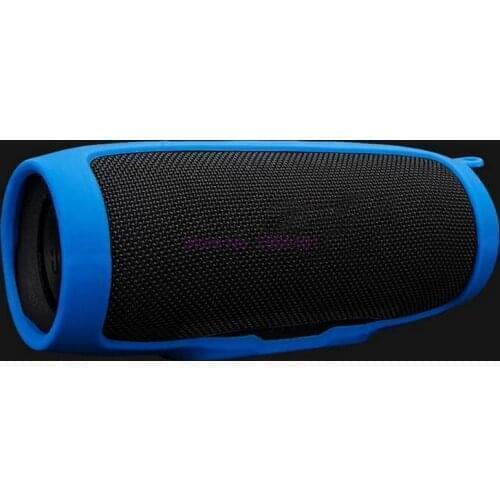 200pcs Silicone Cover Case For JBL Charge 3 Portable Spaeaker Soft Protective Cover Shockproof Sleeve Protector