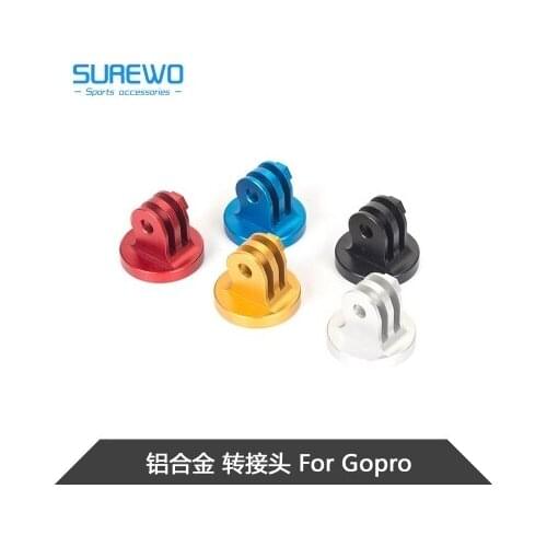 Tripod Mount Adapter For Gopro Mount to 1/4 Converter Used for Go Pro HD HERO 3 2 1 3+ Action Camera Tripod Adapter